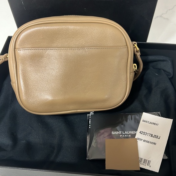 Saint Laurent Nappa Monogram Blogger Bag Deep Beige - Picture 3 of 4